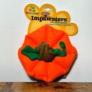 NEW Adorable Halloween Pumpkin Hat Small Dog Cat Hat Impawster Pet Accessory